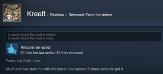 Illustration for article titled Remnant: From The Ashes, As Told By Steam Reviews